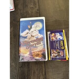 The Neverending Story 3: Escape From Fantasia Vhs Jack Black Miramax